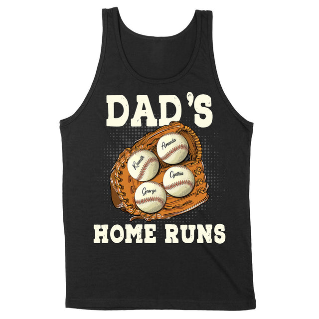 Custom Dad's Home Runs Shirt