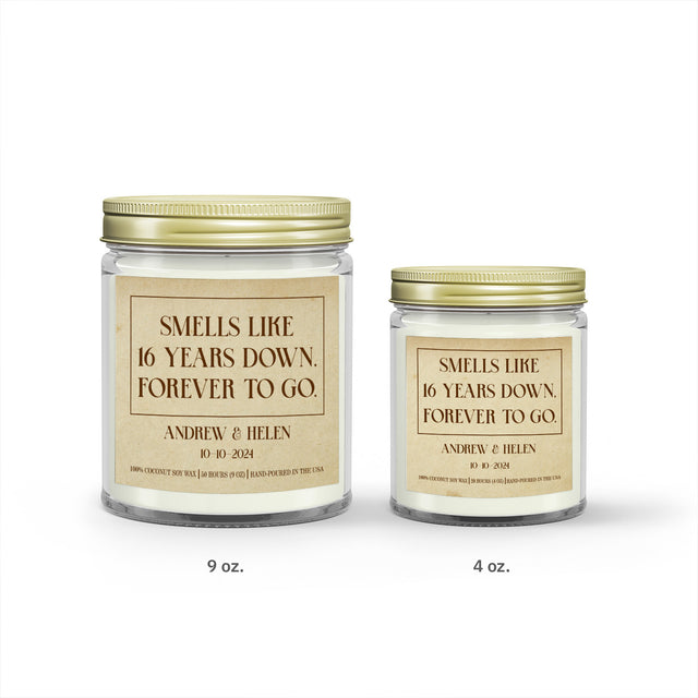 Smells Like Personalized Gift Message Candle