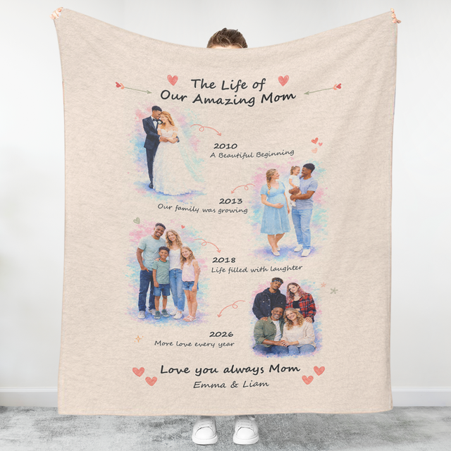 The Story of Our Family Blanket, Mother’s Day Gift for Mom