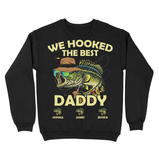 Personalized Father's Day Fish Design Shirt