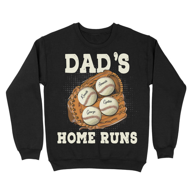 Custom Dad's Home Runs Shirt