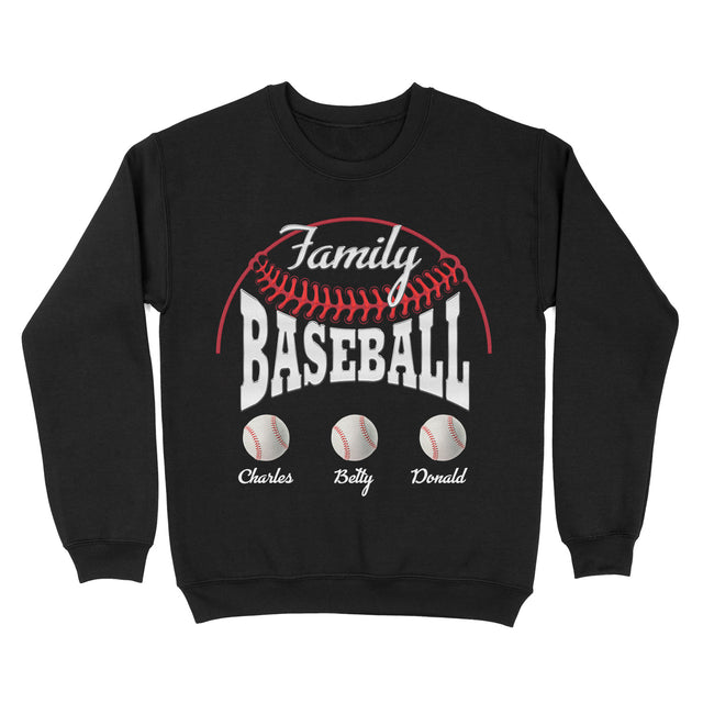 Family Baseball Shirt Custom Name