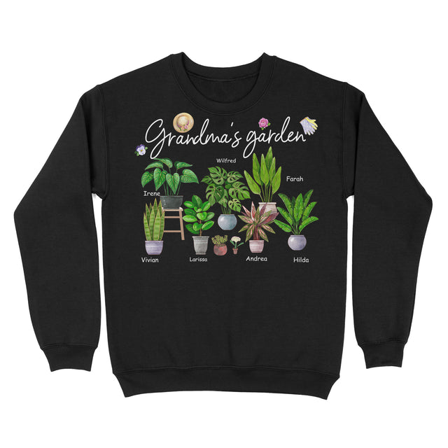 Personalized Grandma's Garden Custom Name Shirt