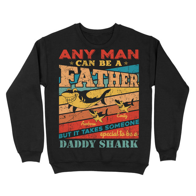 Personalized Daddy Shark Custom Children Names Shirt