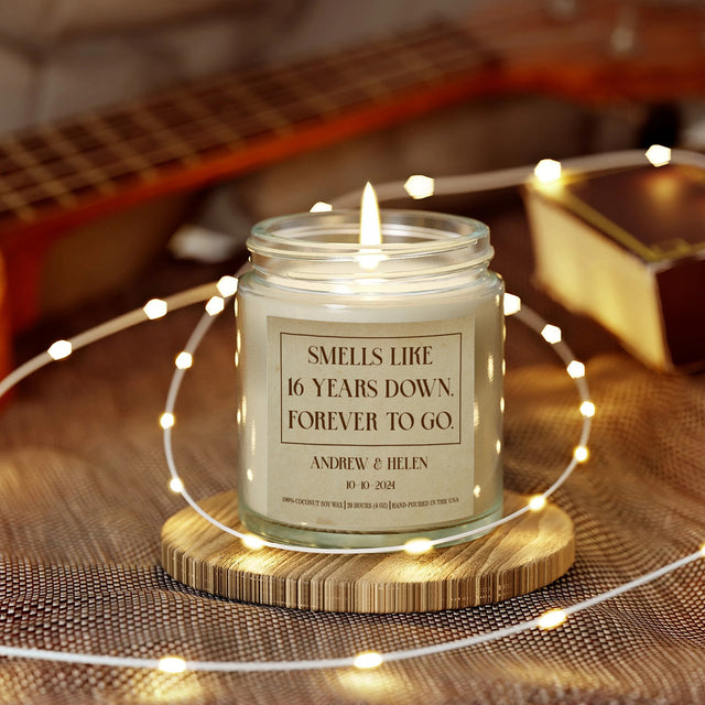 Smells Like Personalized Gift Message Candle