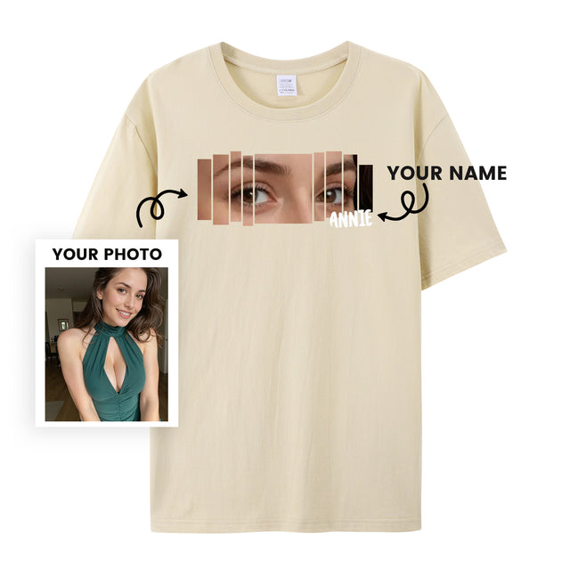 Custom Eye Shirt for Girlfriend & Boyfriend
