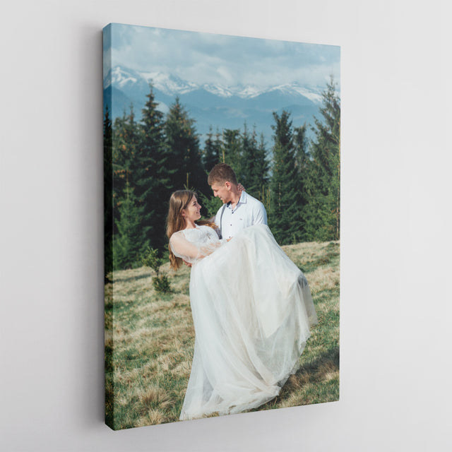 Create Your Own Canvas Print, One Photo Uploaded