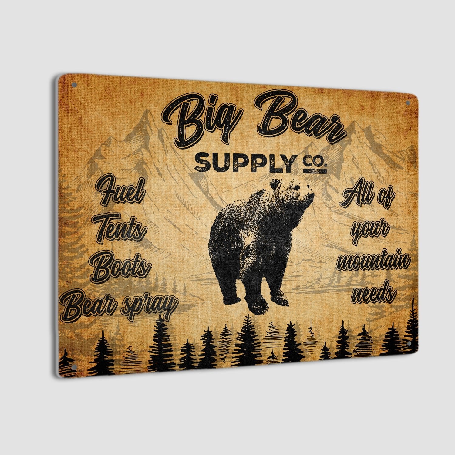 Big Bear Fuel Tents Boots Bear Spray, All Of Your Mountain Needs