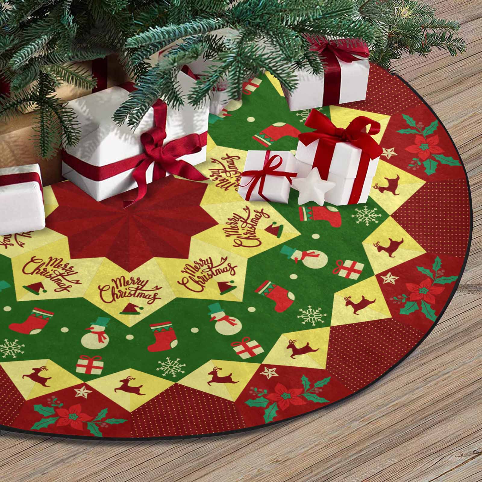 Christmas Tree Skirt, Decoration For Christmas Tree, Home Decor