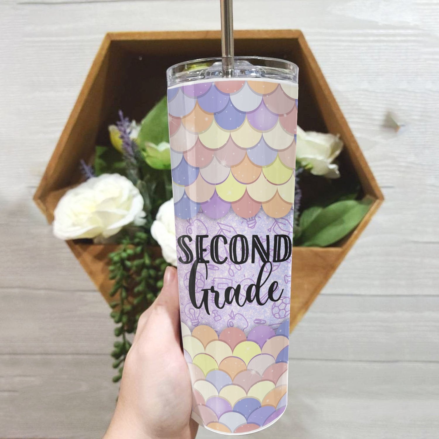 Personalized Tumbler for Kids Tumbler Cup Back to School Gift for