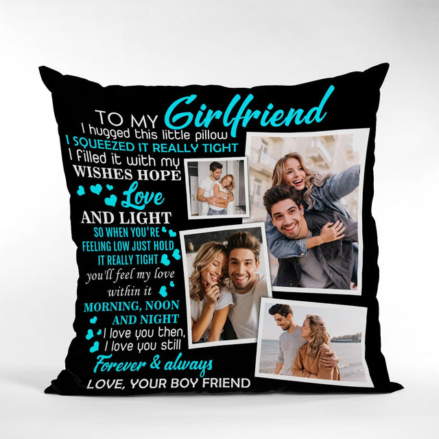 Custom Photo And Name, Letter Pillow