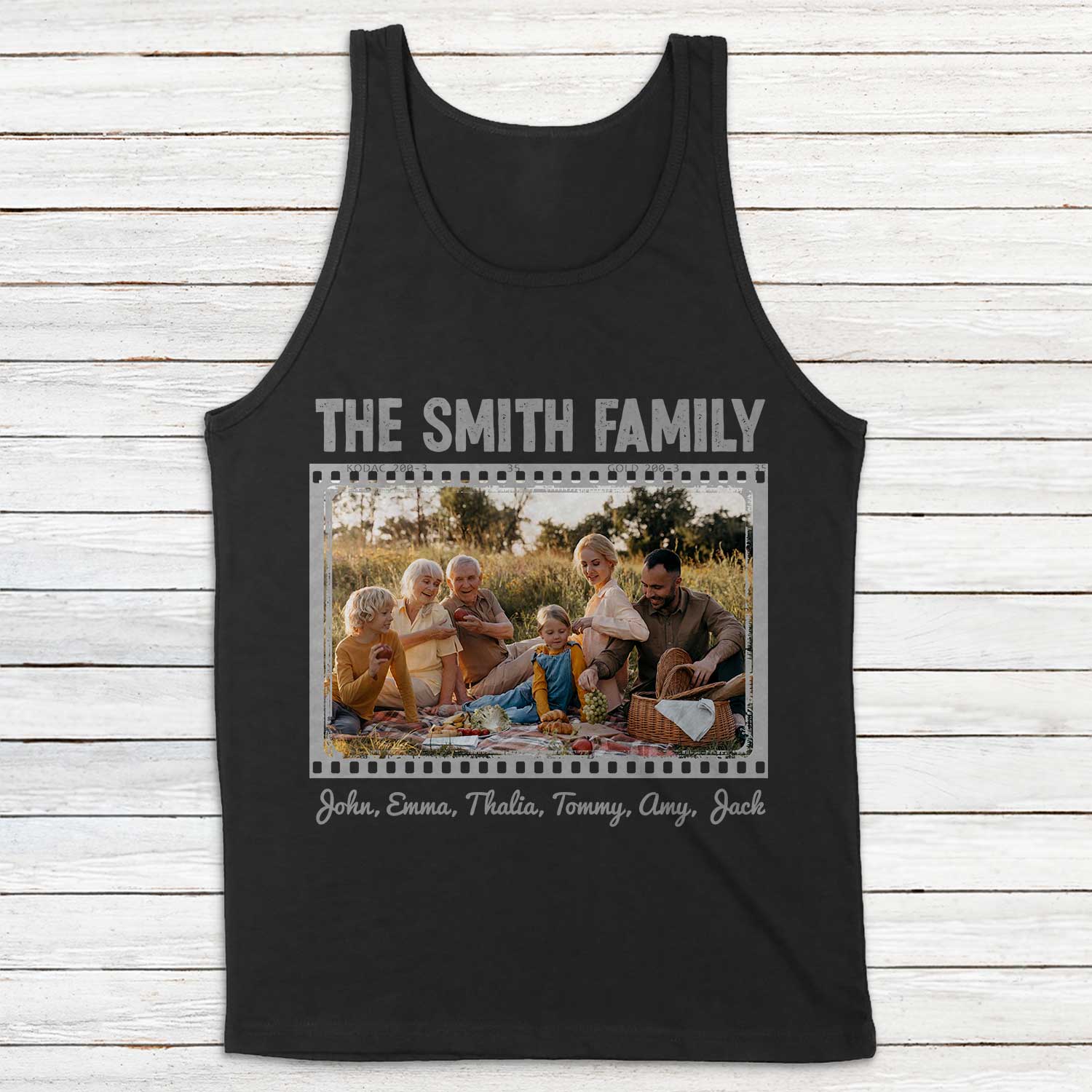 Custom Photo And Name Personalized Shirt