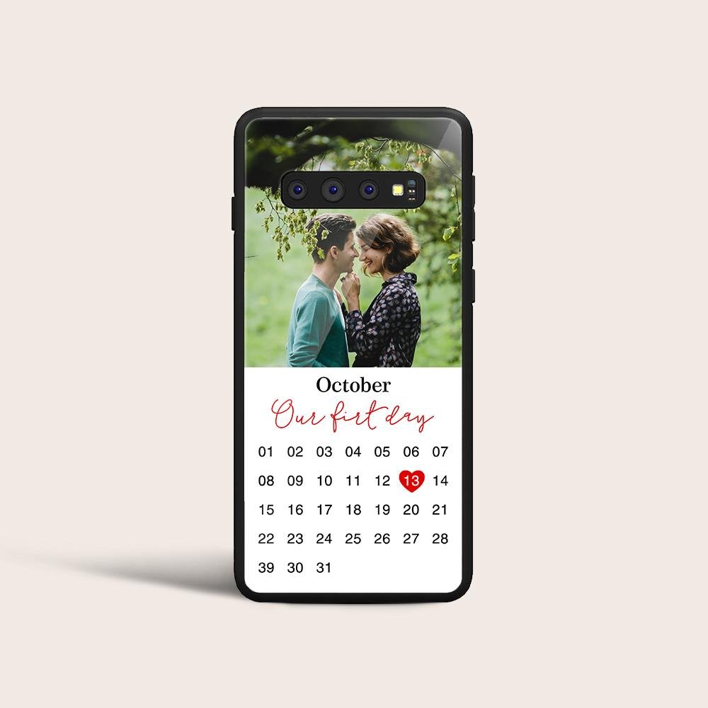 Custom Photo Collage, Personalized Date, Month, Text Phone Case