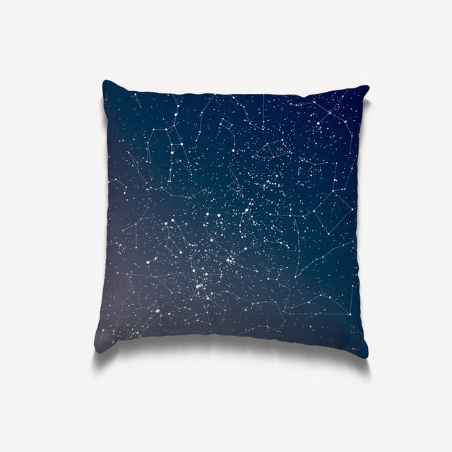 Custom Star Map By Date And Location Pillow