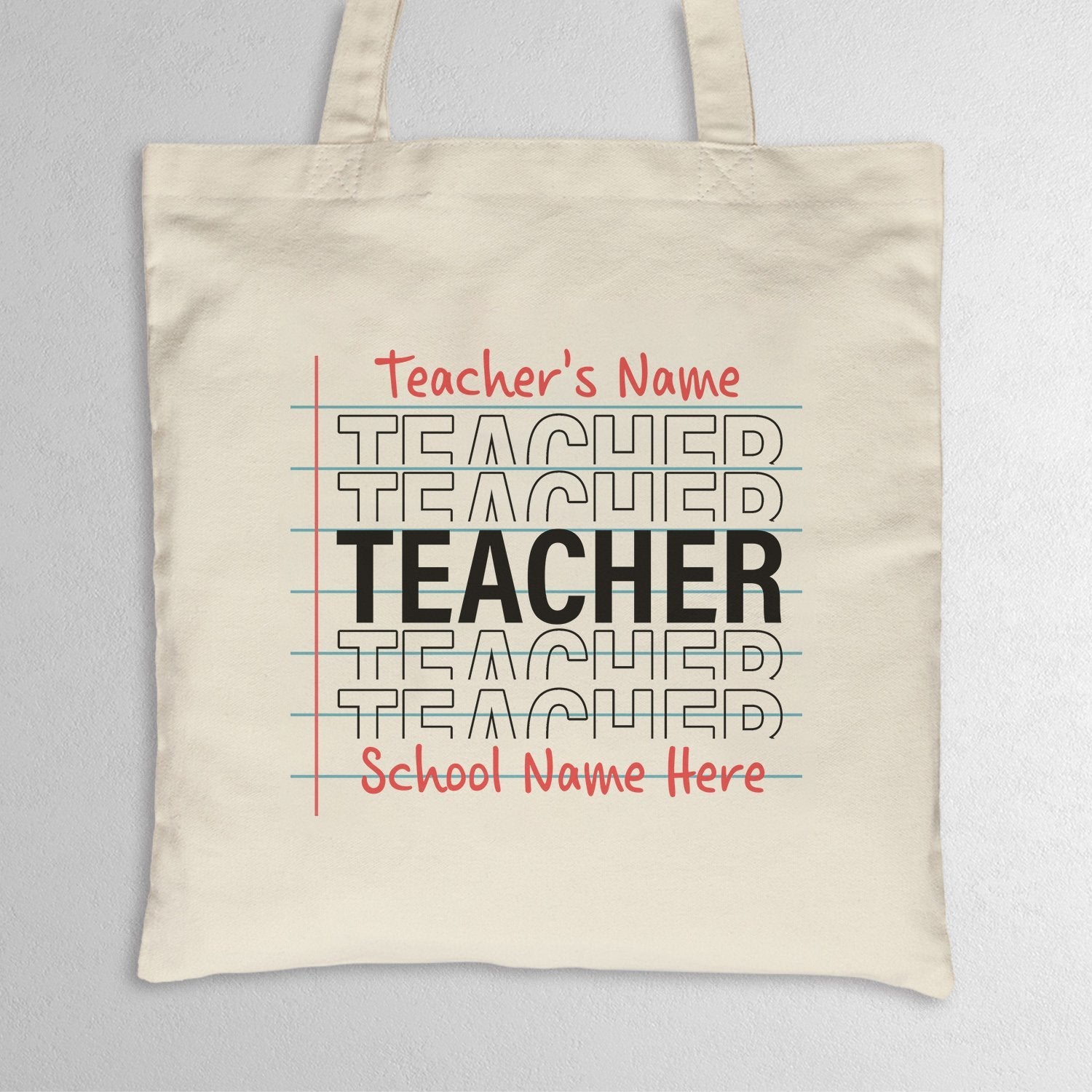 Custom Tote Bag, Gift For Teacher