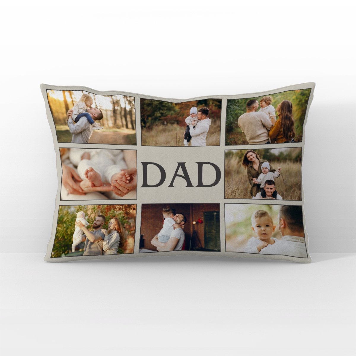 Dad, Custom Photo Pillow