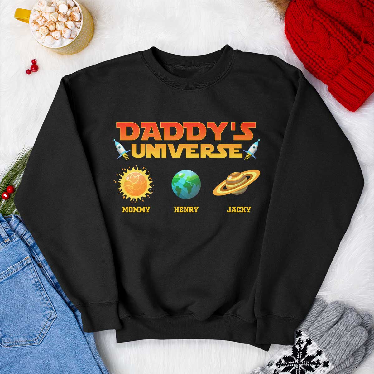 Daddy's Universe Personalized Shirt