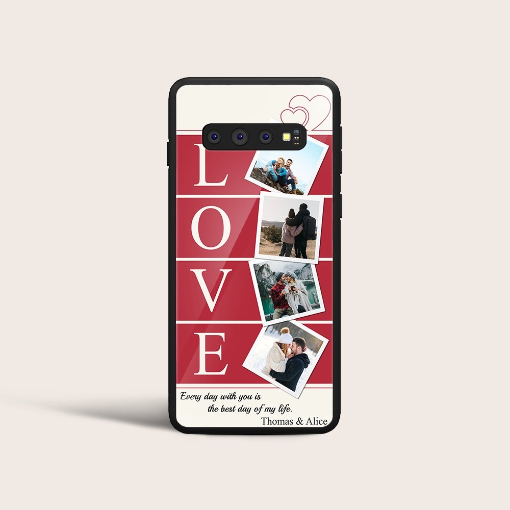 Every Day With You Is The Best Day Of My Life Custom Photo Collage Phone Case