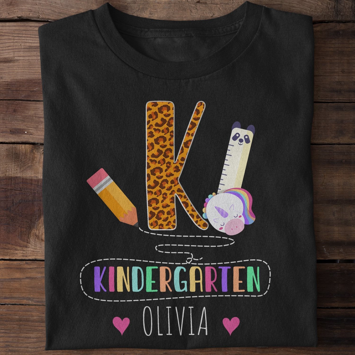 First Day Of School, Custom Name Shirt For Kids