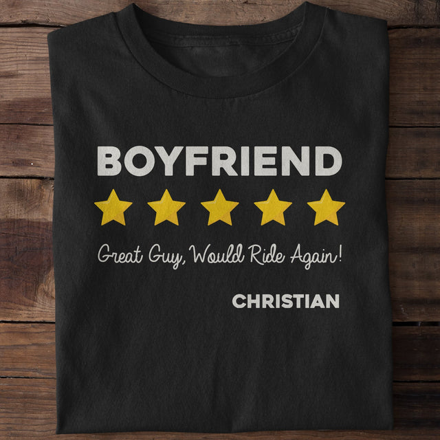 Five Stars, Review, Personalized Shirt
