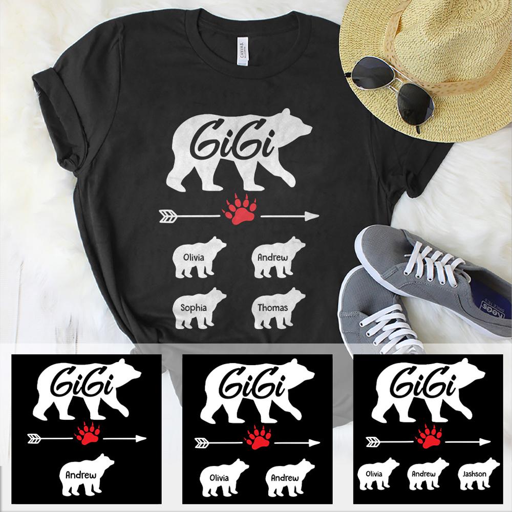 Gigi Bear Personalized Shirt
