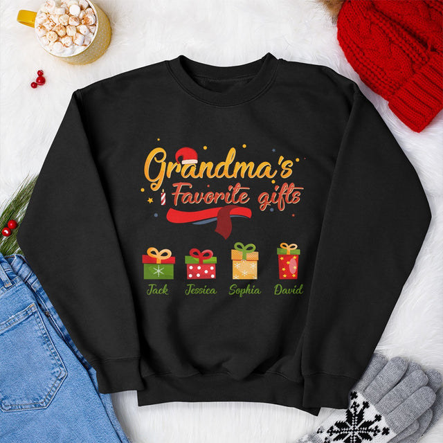 Grandma Favorite Gifts Personalized Shirt