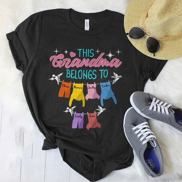 Grandma's Belong Personalized Shirt