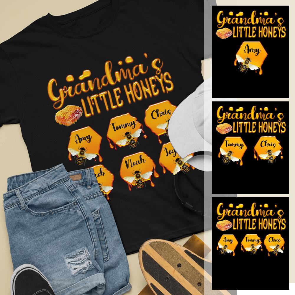 Grandma's Little Honey's Personalized Shirt
