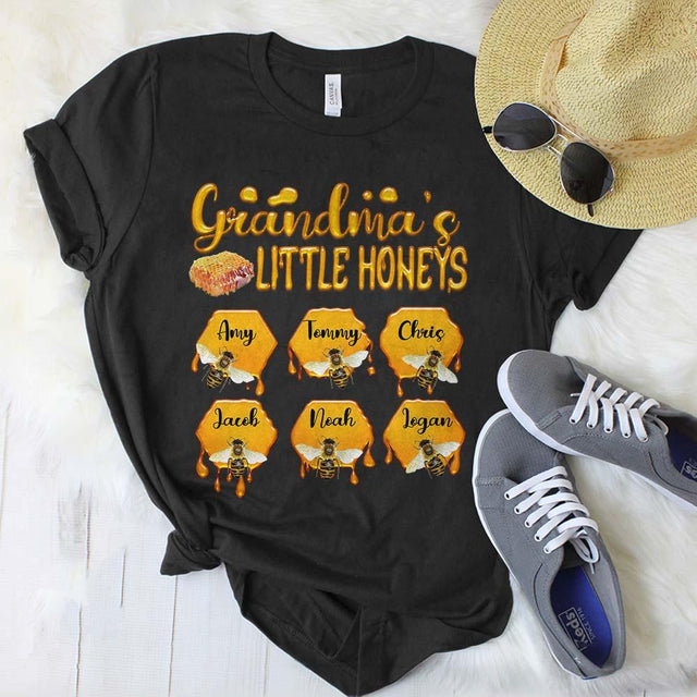 Grandma's Little Honey's Personalized Shirt