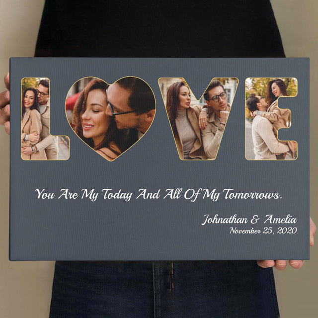 Personalised Our Story So Far Anniversary Scrapbook Photo album UV-174