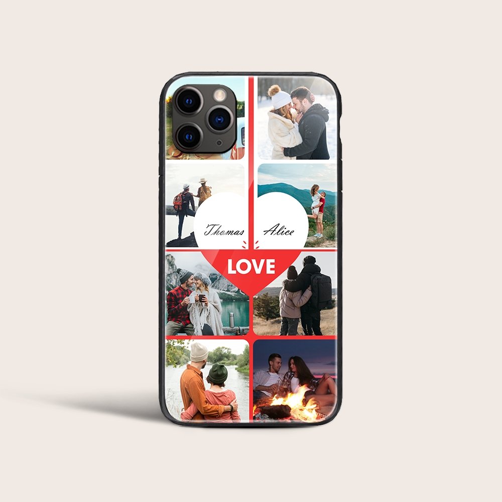 Love, Custom Photo Collage Phone Case Love, Custom Photo Collage Phone Case