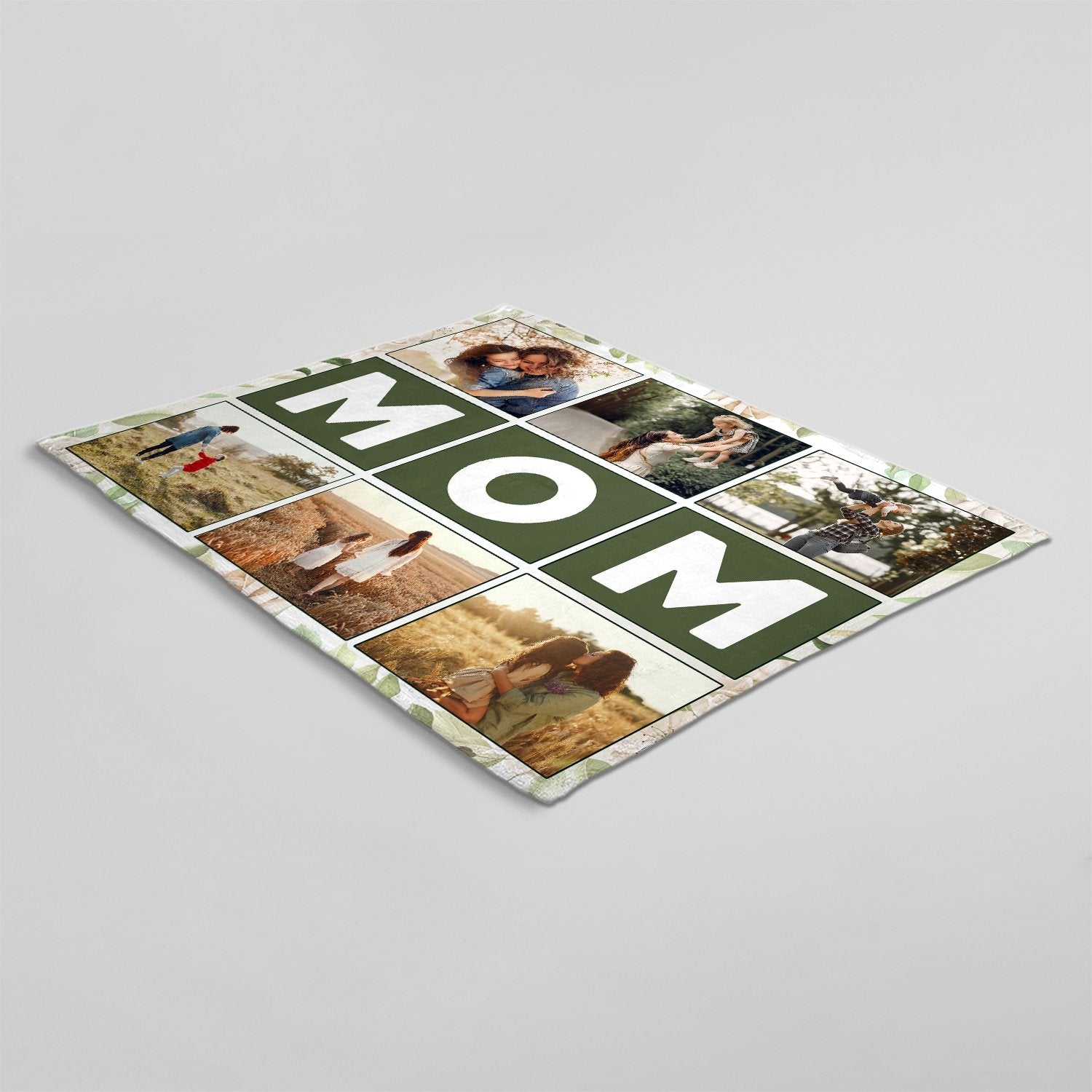 Mom Custom Photo Blanket