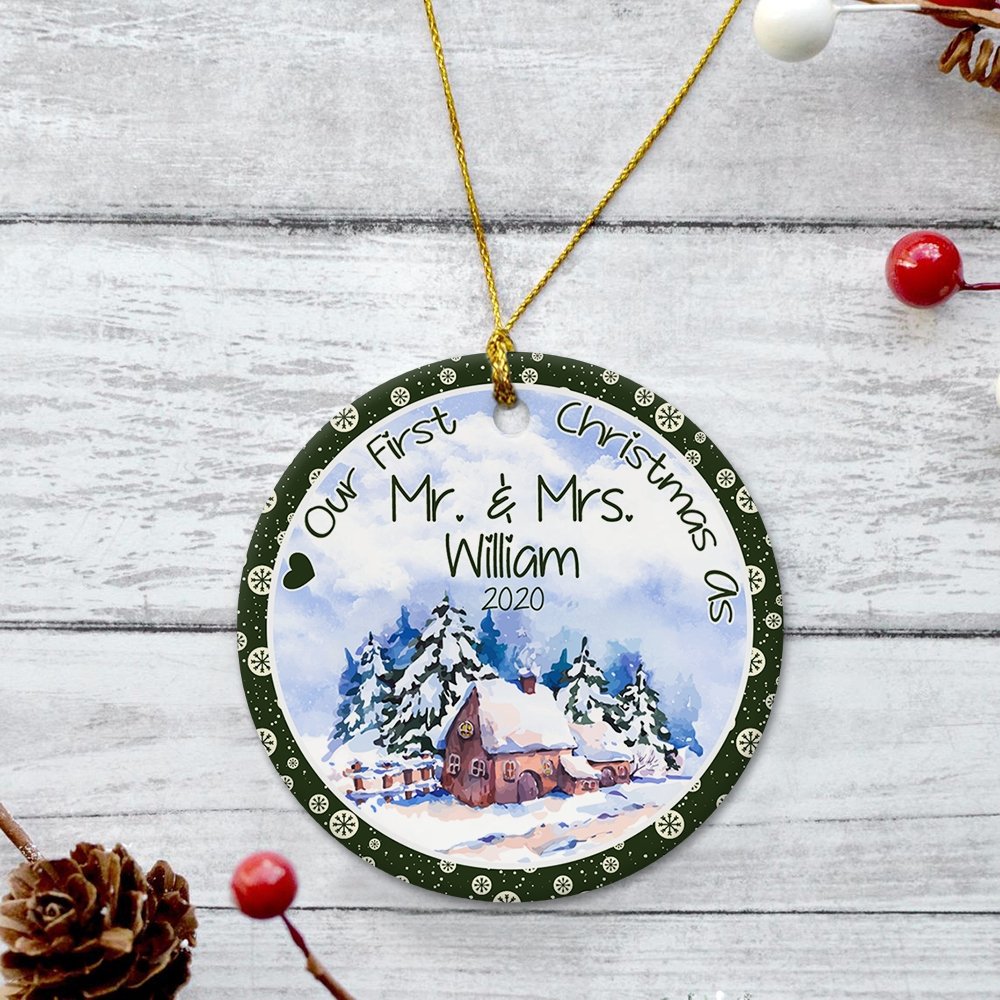 Our first online christmas ornament 2020